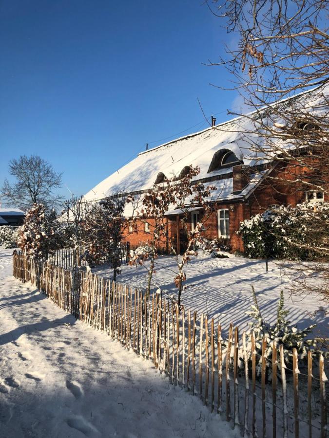 Gut Strackholt Fewo Seemannsgarn Grossefehn Bagian luar foto