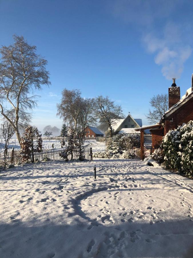 Gut Strackholt Fewo Seemannsgarn Grossefehn Bagian luar foto